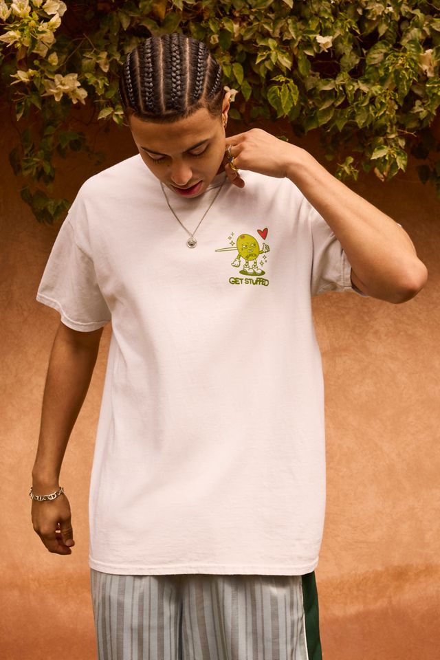 UO Olive Get Stuffed T-Shirt #1
