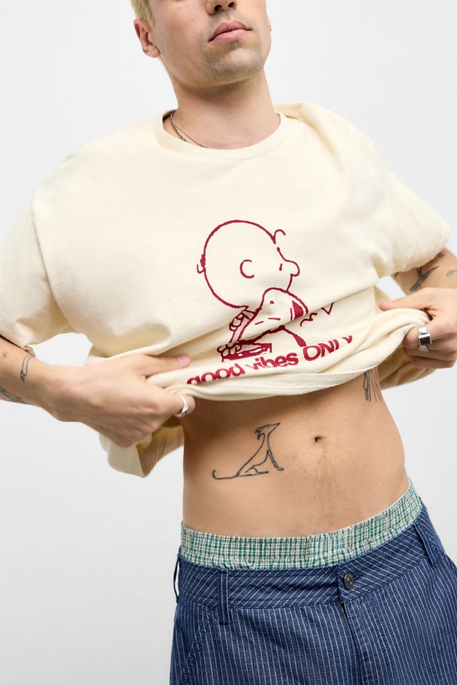 UO Ecru Snoopy T-Shirt #3