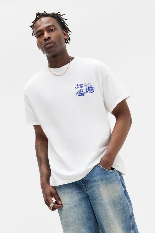 UO Ecru Florida Blutorange T-Shirt #1