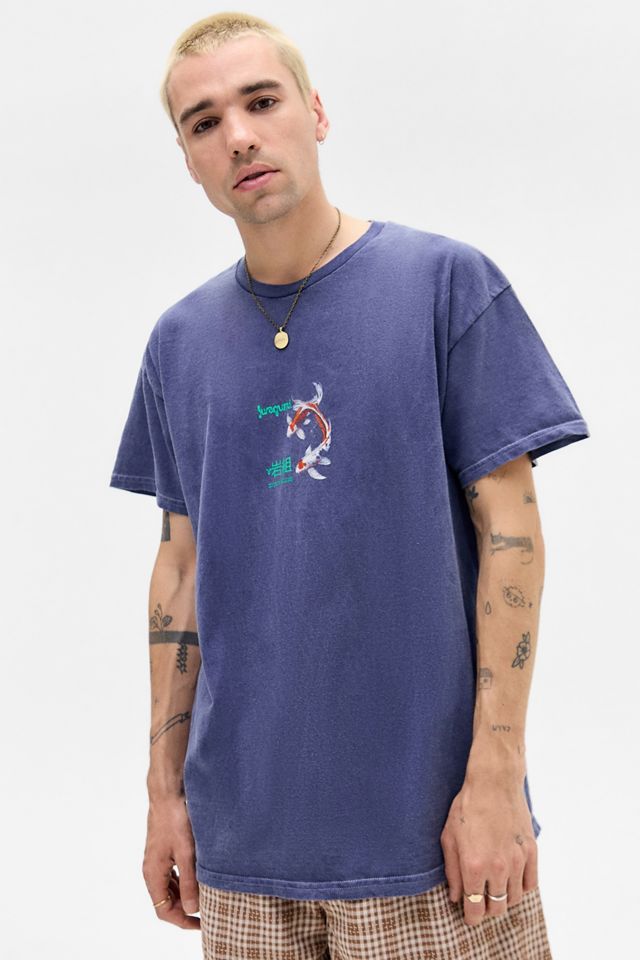 UO Navy Glücksbringer Fisch T-Shirt #2