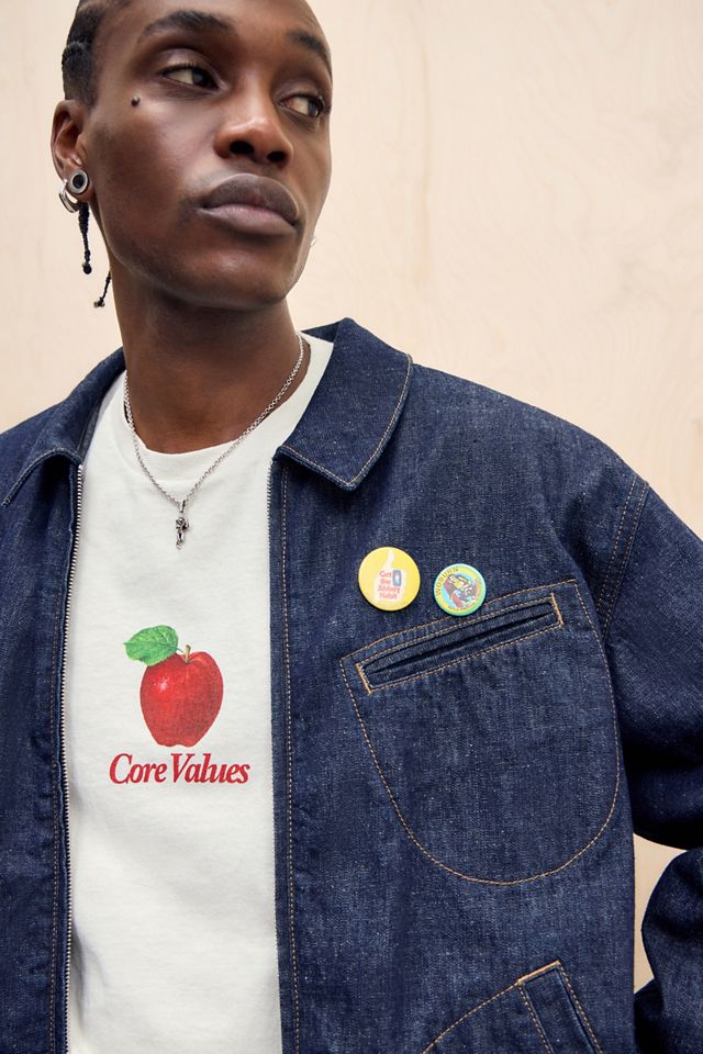 UO Ecru Core Values T-Shirt #1