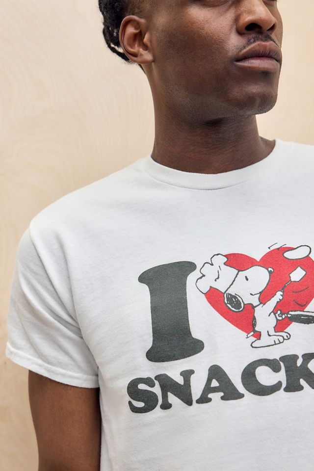 T-shirt UO Snoopy J'aime les Snacks #2