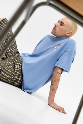 T-shirt pour chien bleu bébé UO
