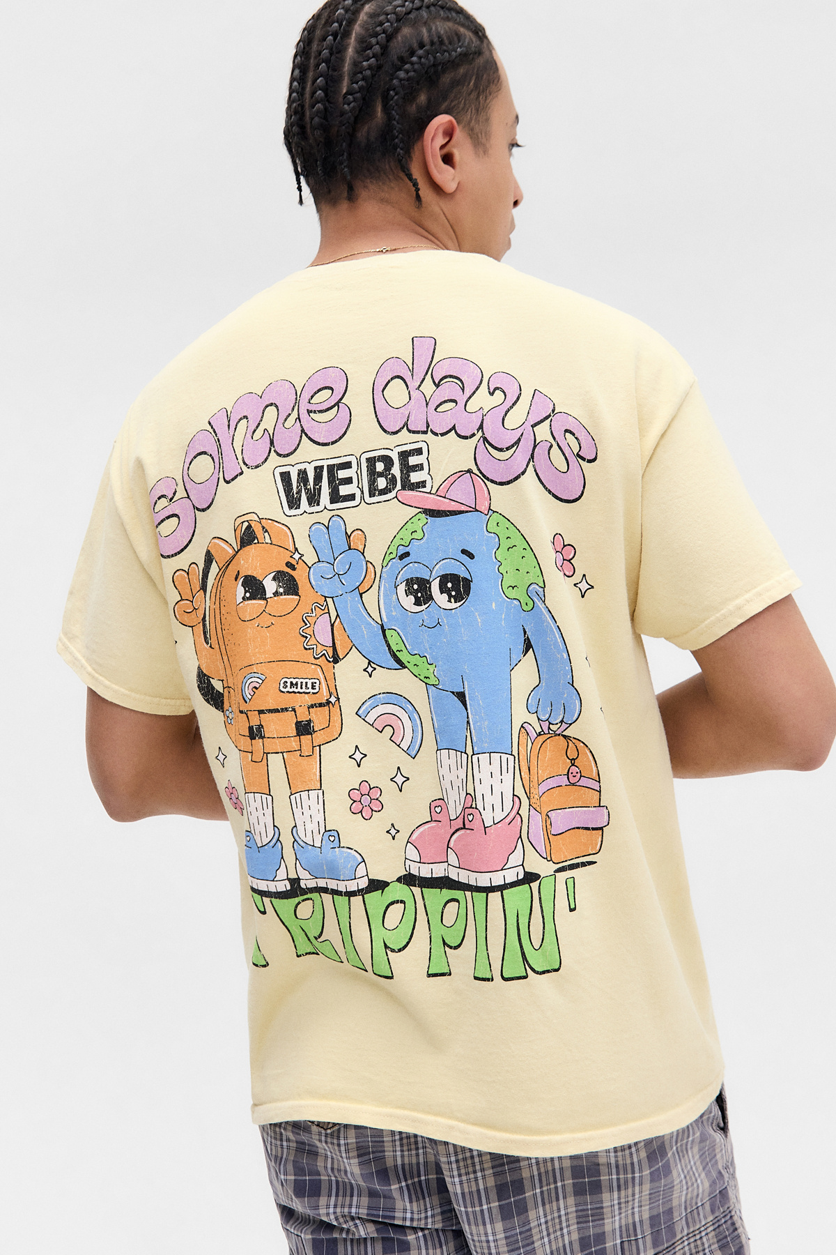 UO Some Days We Be Trippin' T-Shirt