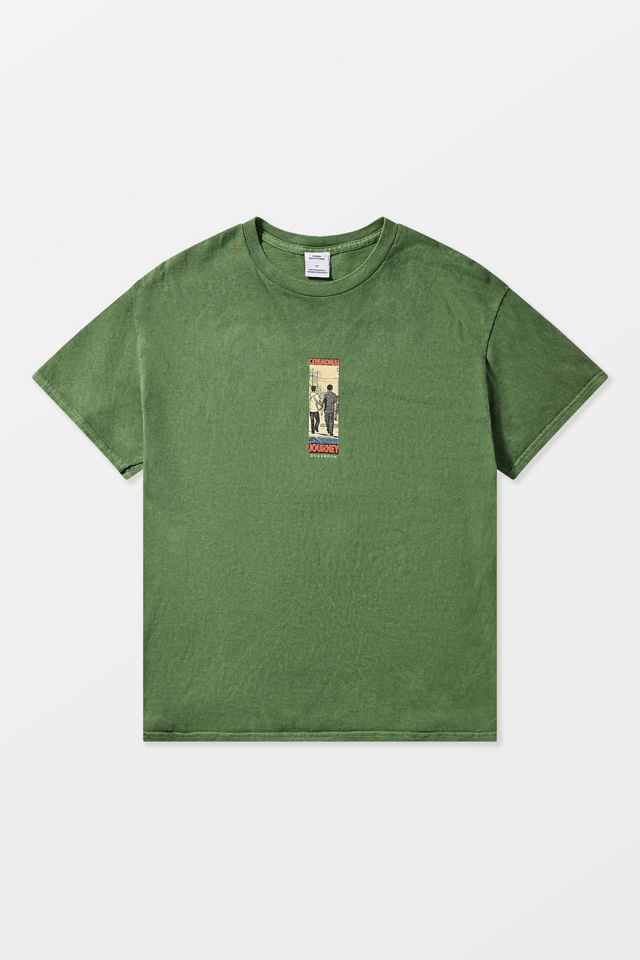 UO Grünes Kyoto T-Shirt #7