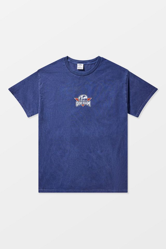 Camiseta UO God Dam Motif #4