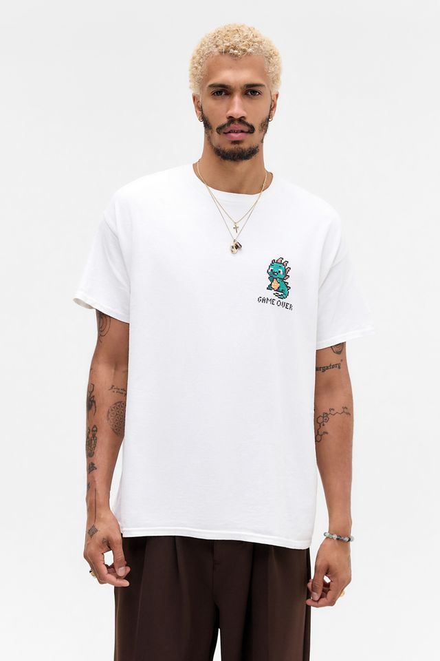 UO Weißes Gaming T-Shirt #2
