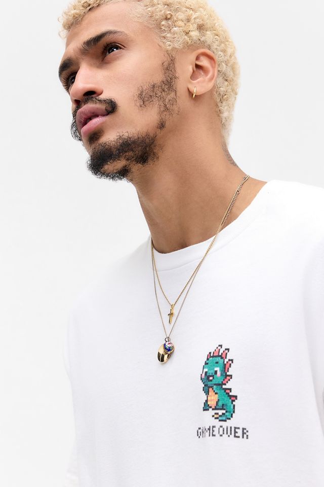UO Weißes Gaming T-Shirt #3