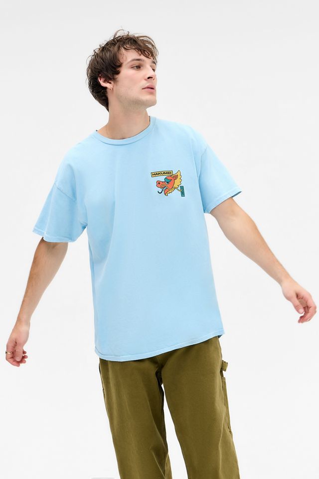 UO Blaues Asiatic T-Shirt #1