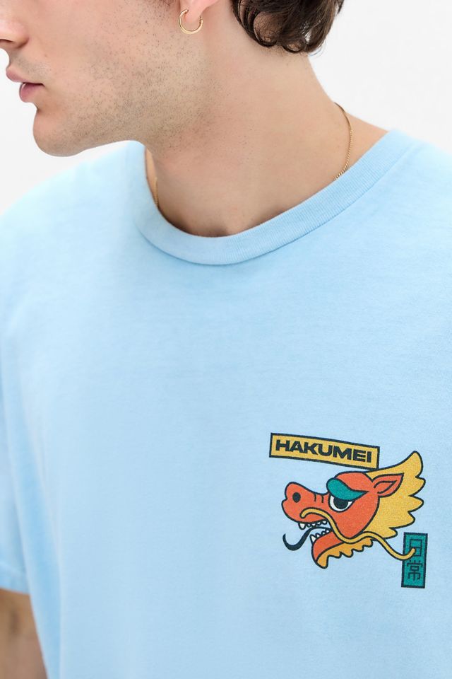 UO Blaues Asiatic T-Shirt #3