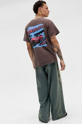 UO Brown Asiatic Car T-Shirt