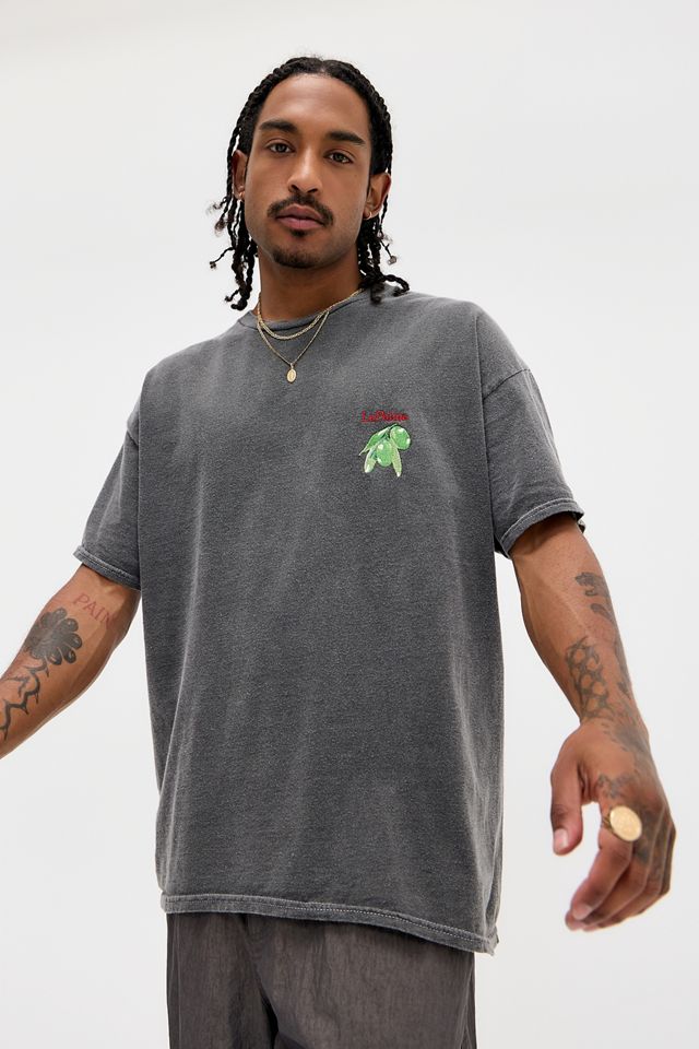 UO Schwarz-Oliv T-Shirt #1