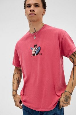 Maglietta UO Red Cherub Scribble