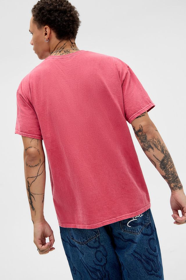 UO Rotes Cherub Kritzeleien T-Shirt #3