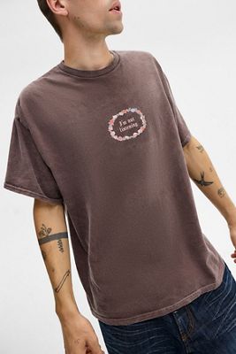 UO Braunes I'm Not Listening T-Shirt