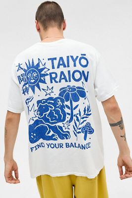 UO Camiseta Blanca Taiyo Kami