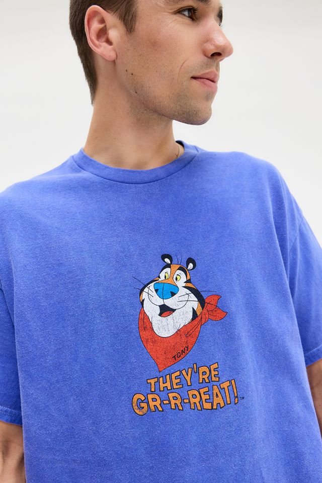 UO Blaues Frosties T-Shirt #1