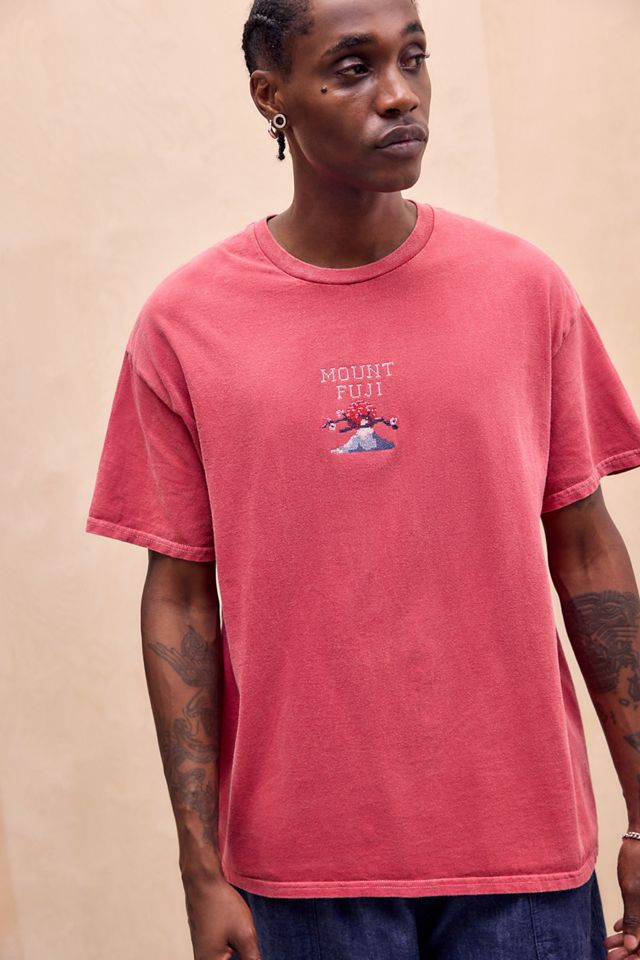 UO Rotes Mount Fuji T-Shirt #2