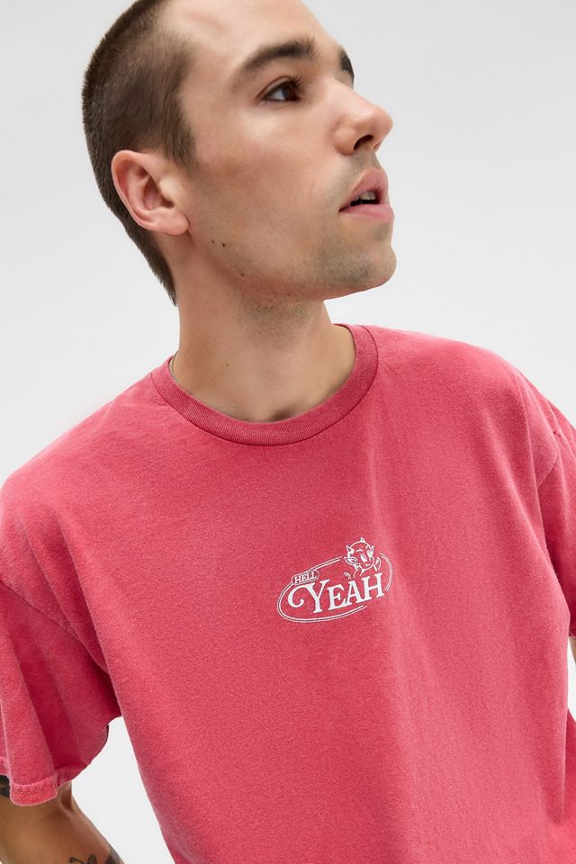 UO Rotes Hell Yeah T-Shirt #1