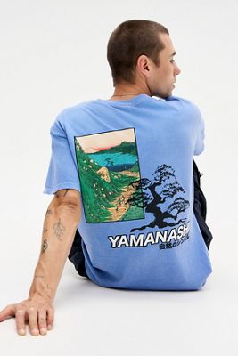 UO Maglietta Blu Yamanashi