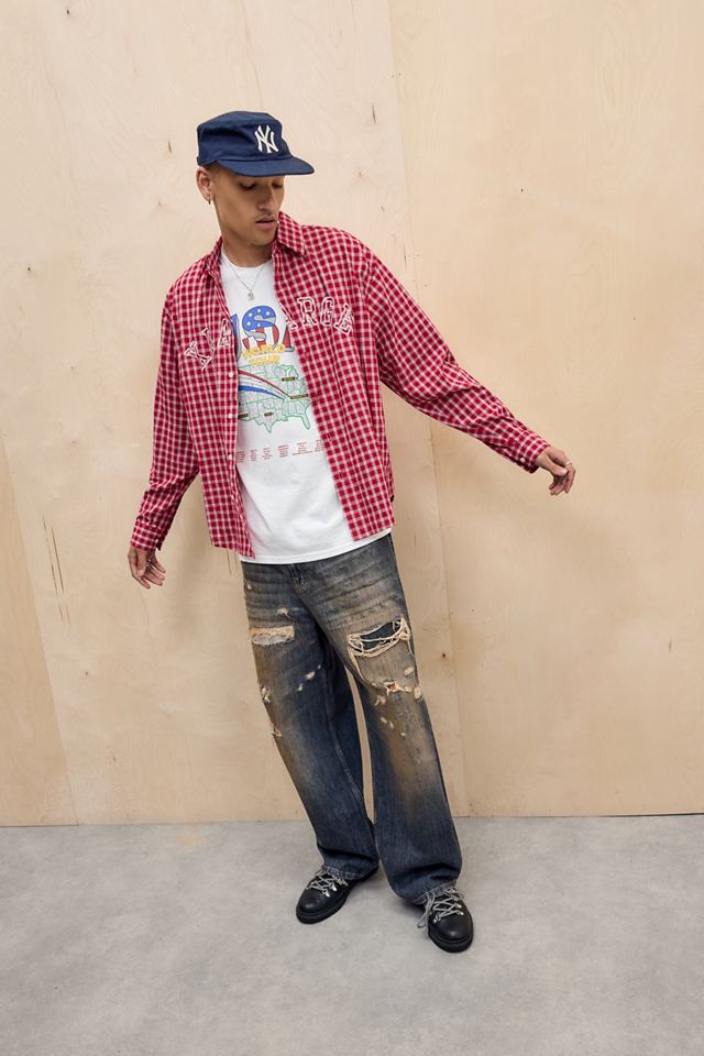 T-shirt UO blanc USA World Tour #1