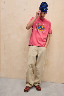 UO Red 86 US Tennis T-Shirt - Red L at Urban Outfitters