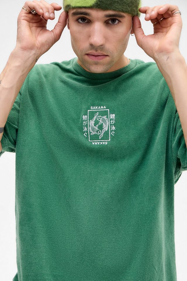 UO Green Sakana T-Shirt #1