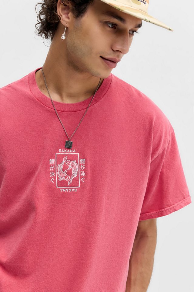 T-Shirt UO Sakana Rouge #1