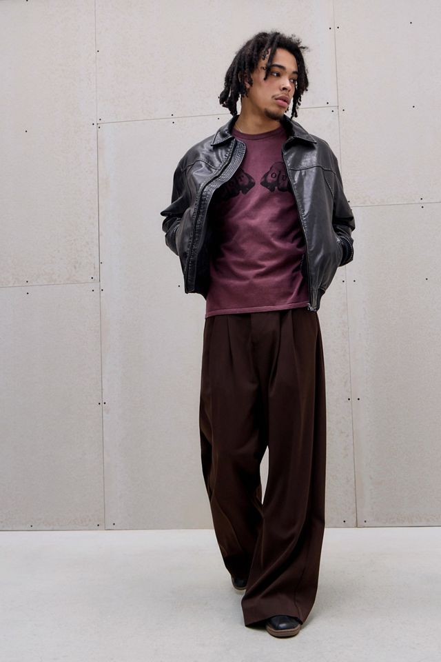 T-shirt graphique UO Burgundy Drop Out #1