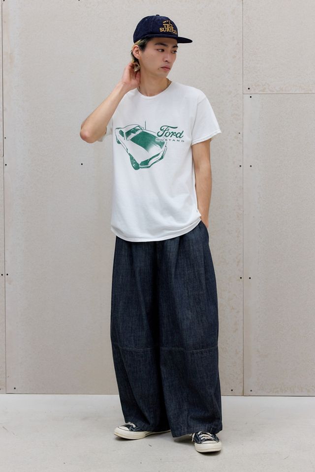 UO White Ford Mustang T-Shirt #2
