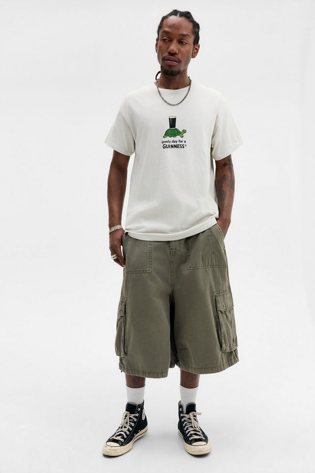 T-Shirt UO Ecru Guinness a Collo Alto #1