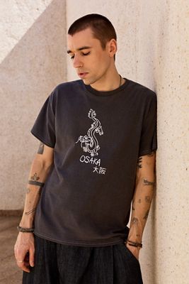 T-Shirt UO Nera Osaka Dragon