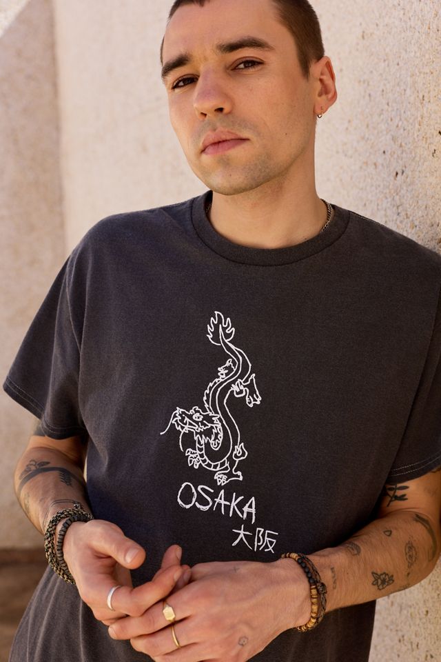 Camiseta UO Negra Dragón Osaka #2