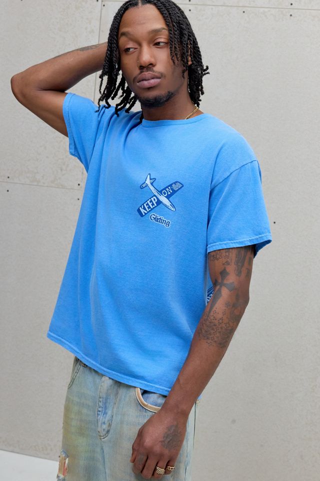 UO Blue Model Plane T-Shirt #1