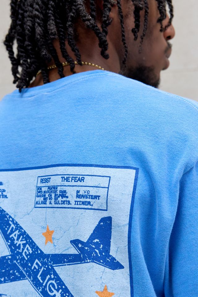 UO Blue Model Plane T-Shirt #3