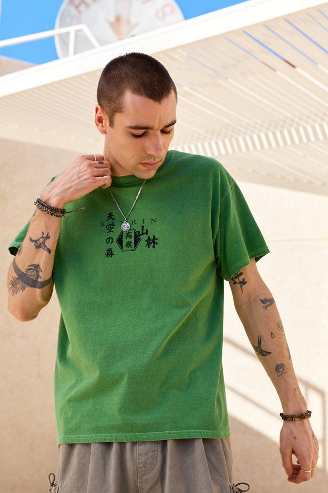 T-shirt UO Green Sanrin Peak #3