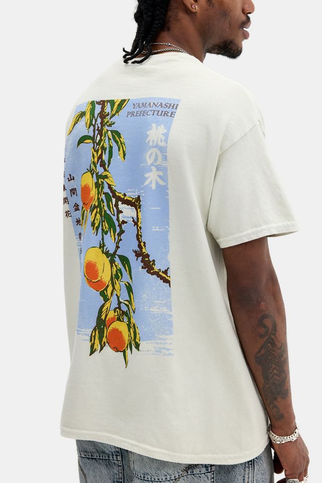 UO Ecru Yamanashi Peach T-Shirt #3
