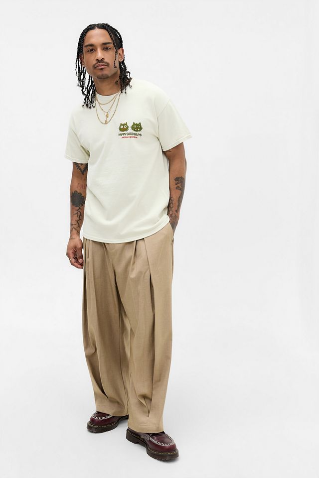 UO Ecru Happy Good Guys T-Shirt #2