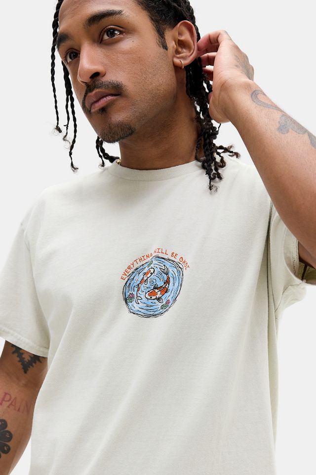 T-shirt UO blanc motif Okoi #2