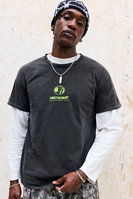 T-shirt graphique UO Black Hectic Surf