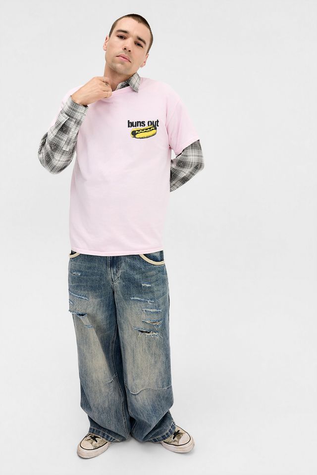 T-shirt UO Hot Dog Rose #2