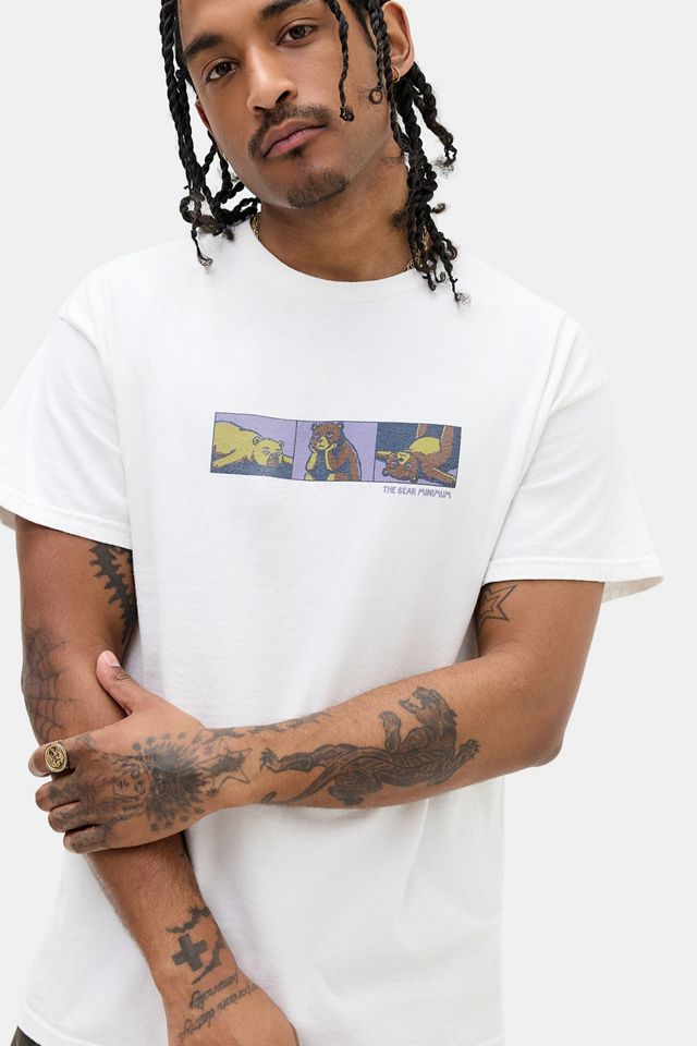 UO Weißes Bare Minimum T-Shirt #2