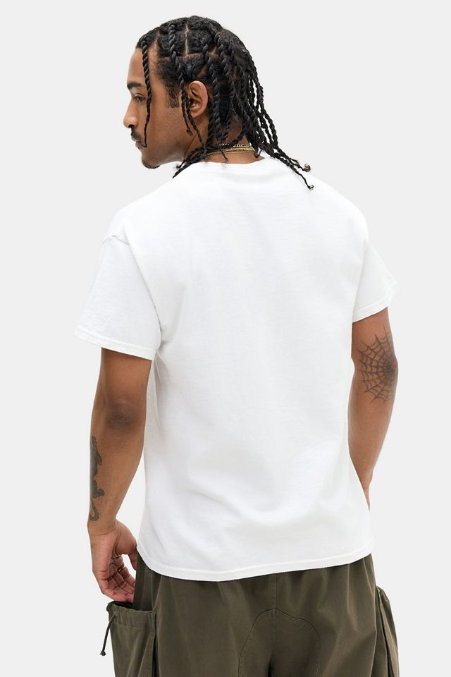 UO Weißes Bare Minimum T-Shirt #3
