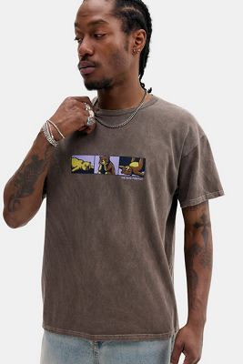 T-shirt grafica essenziale UO bianca
