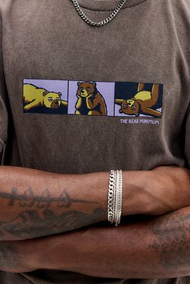 UO White Bare Minimum Graphic Tee