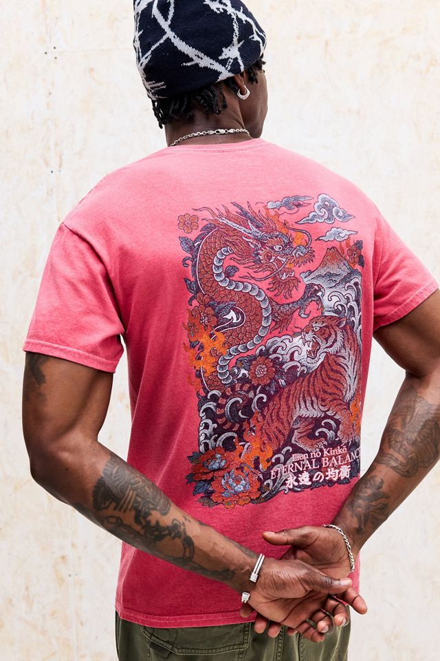 Camiseta Gráfica UO Dragón Tigre #3