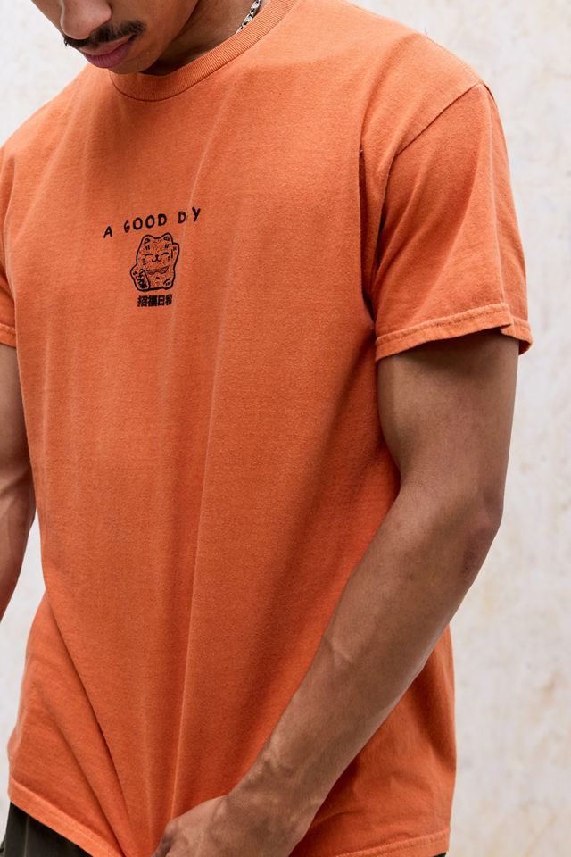 T-shirt graphique UO Good Day Cat #1