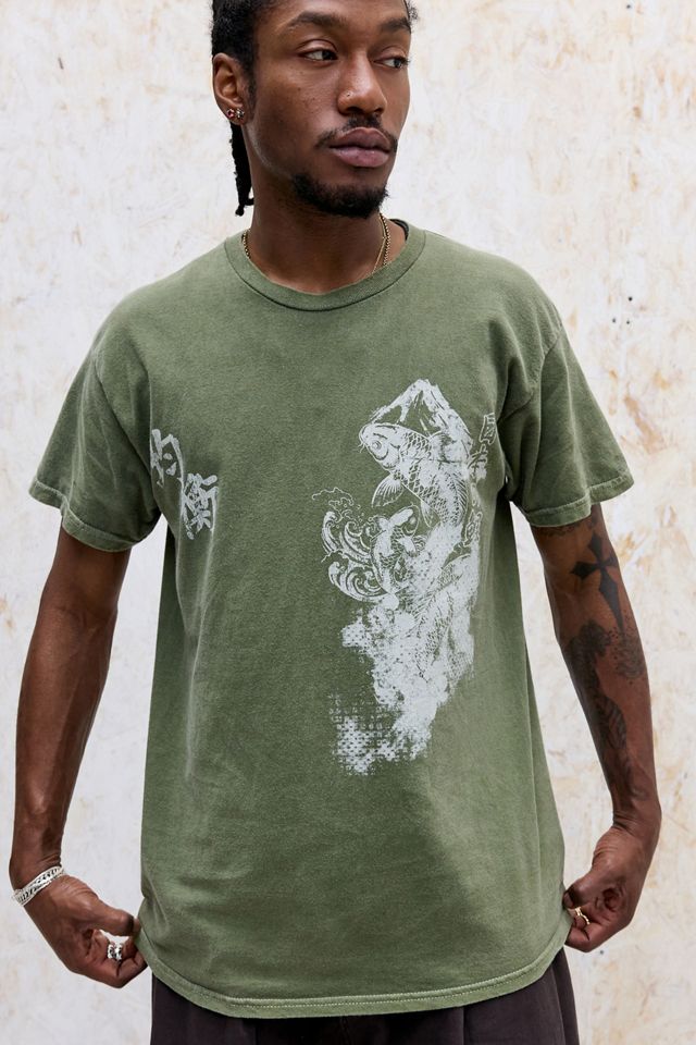 T-shirt UO Green Koi #3