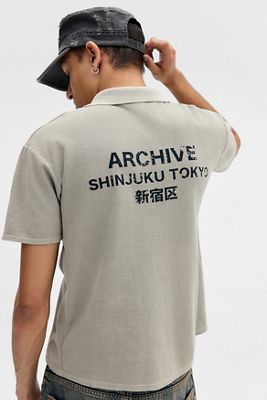 Archivis Shrunken Polo Shirt
