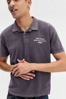 Archivis Shrunken Polo Shirt